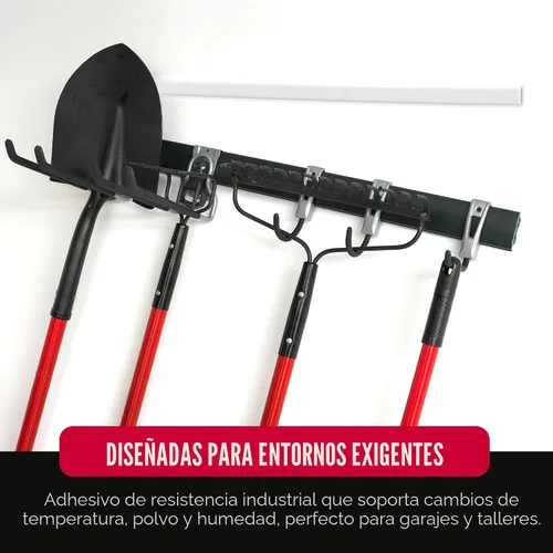 Miniatura 7 de Cinta resistente de marca VELCRO Rollo de 3.7 metros Fuerte adhesivo pegajoso en la parte posterior que sostiene hasta 10 libras Sujetadores