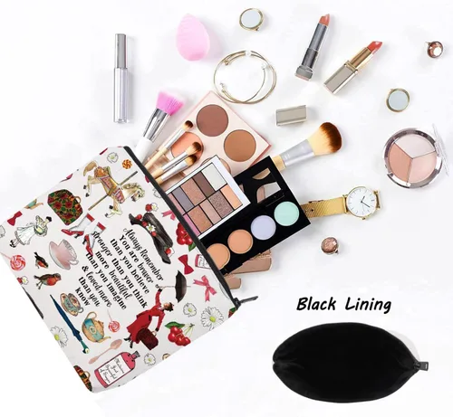 Miniatura 3 de LEVLO Bolsa de maquillaje para cosméticos de Mary Movie Mary Fans Gift You Are Braver Stronger Smarter Than You Think - Bolsa de maquillaje