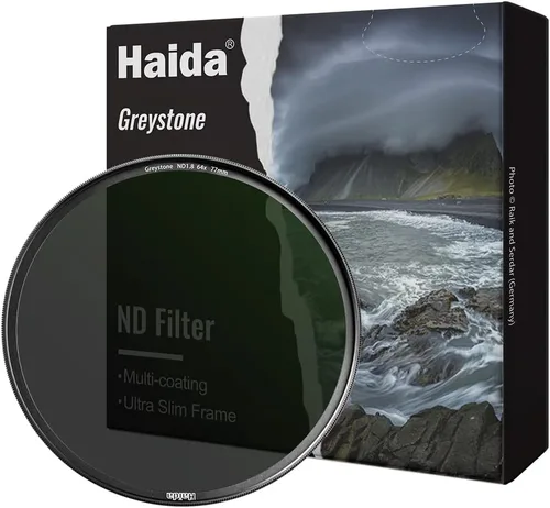Miniatura 9 de Haida Greystone - Filtro ND3.0 (1000x) de 3.031 in con revestimiento nano multicapa de vidrio óptico resistente a los arañazos Filtro de densidad