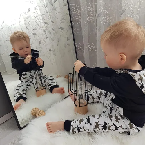 Miniatura 2 de Conjunto de sudadera con capucha y pantalones, de manga larga, con varios diseños, para bebé o niño