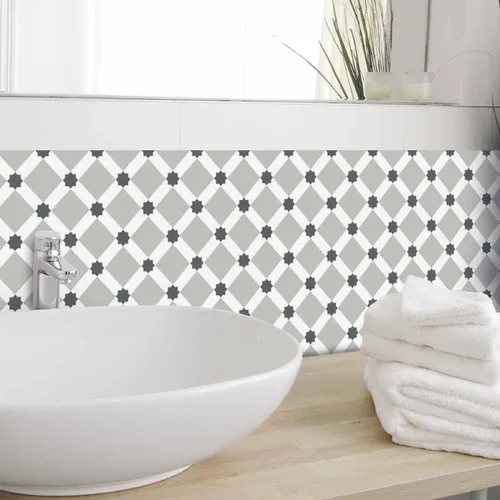 Miniatura 2 de Pegatinas para azulejos 15 X 5.9 in - Azulejos estrellados