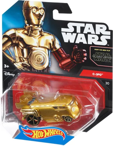 Miniatura 2 de Hot Wheels Vehículo C3PO de personajes de Star Wars