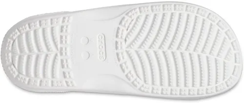 Miniatura 5 de Crocs - Sandalias clásicas de dos tiras para adultos, Multicolor / blanco , 15 Women/13 Men