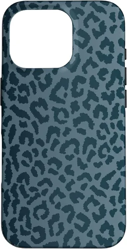 Miniatura 20 de iPhone 12/12 Pro Leopard Pacific Blue Phone-12 Pro & Pro Max Cheetah Skin Case