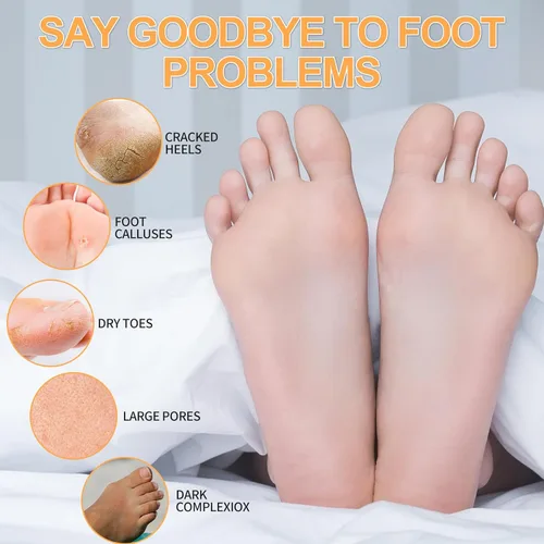 Miniatura 2 de Juego de spa de pedicura para pies, kit de pedicura para el hogar con sal de baño, loción hidratante de crema exfoliante para pies, cuidado de pies