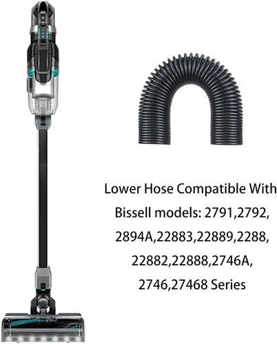 Miniatura 3 de Manguera de boquilla inferior, repuesto para aspiradora inalámbrica Bissell Iconpet, compatible con 2791, 2792, 2746A, 2894A, 22889 (paquete de 2)