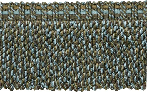 Miniatura 3 de Colección Veranda de 3" (7.5 cm) de largo, borde de flecos de lingote de punto (BFV3), beige rojo cosecha multicolor #VNT21
