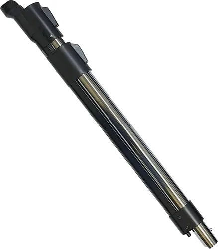 Wessel-Werk Varita de vacío central telescópica con gestión de cables, construcción de acero inoxidable, compatible con cabezales eléctricos y