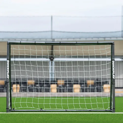 Miniatura 2 de QUICKPLAY GS Porterías de Fútbol - Portería de Fútbol de Acero Galvanizado Súper Duradera [5 Tamaños] Tamaños Reglamentarios, Red Profunda, Movible