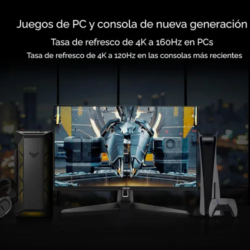 Miniatura 6 de ASUS TUF Gaming VG27UQ1A - Monitor de juegos de 27 pulgadas, 4K HDR, 160Hz, 1ms, Extreme Low Motion Blur Sync, compatible con G-SYNC de NVIDIA, AMD