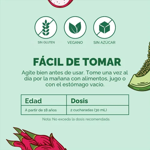 Miniatura 8 de MaryRuth's Multivitamina Líquida+Crecimiento del Cabello Clínicamente probada para cabello más espeso y arrugas faciales en mujeres Biotina