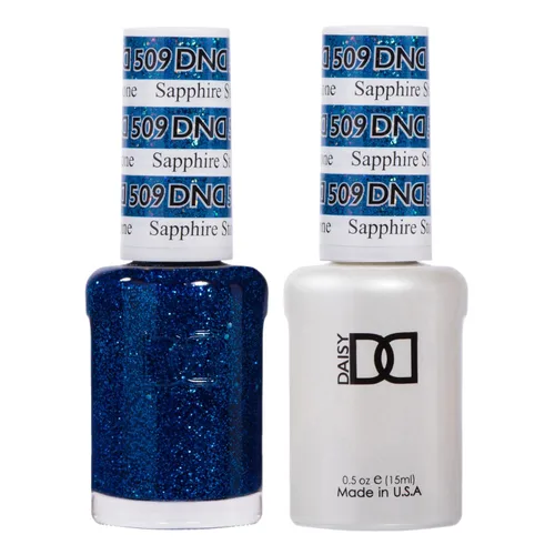 Miniatura 26 de Juego de esmalte de uñas de gel DND, Colección Azul, esmalte de gel UV/LED y laca de uñas de secado al aire, dúo de esmalte sin astillas a juego