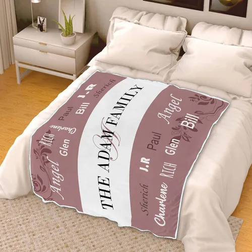 Miniatura 3 de Manta personalizada para la abuela a mi nieta, regalo para mamá y abuela, regalo de nietos, regalos para abuela, manta personalizada con foto