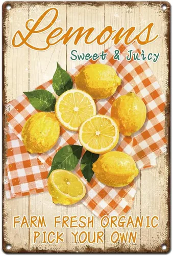 Miniatura 12 de Cartel de metal vintage de zanahoria de 0.79 x 1.18 pulgadas, letrero retro de hierro con aspecto oxidado y zanahoria fresca para casa de campo
