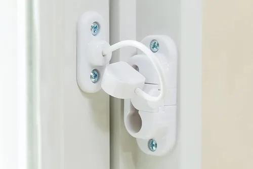 Miniatura 8 de Dreambaby Breezz-Safe - Bloqueo de restrictor de ventana deslizante sin llave para niños - Tope de seguridad para bebés - Blanco