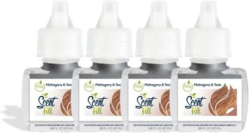 Miniatura 13 de Scent Fill Ambientador enchufable de pachulí de vainilla, 4 recambios de aceite perfumado