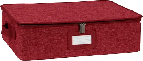 Miniatura 62 de Covermates Keepsakes - Juego de cajas de almacenamiento con cierre de cremallera, paquete de 3 cubos organizadores de poliéster resistente, diseño