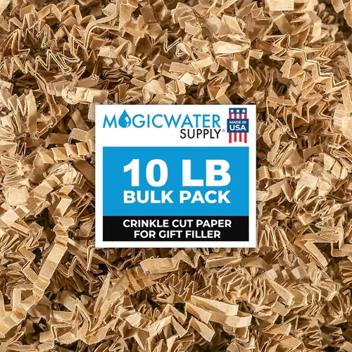 Miniatura 51 de MagicWater Papel de Corte Ondulado para Cestas de Regalo - 10 LB - Verde Militar - Perfecto para Relleno de Papel Triturado, Relleno de Cestas