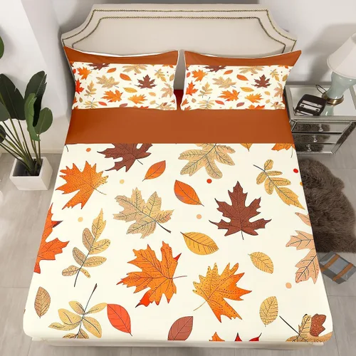 Miniatura 12 de Manfei Sábana bajera ajustable de panal rojo, tamaño matrimonial, juego de ropa de cama hexagonal geométrica de 3 piezas para decoración de Multi 07