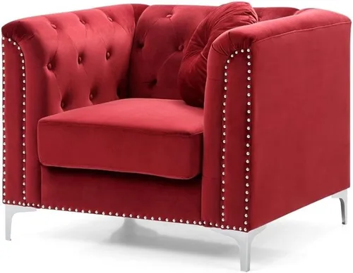 Miniatura 15 de Glory Furniture Sofá de dos plazas Pompano Velvet en negro