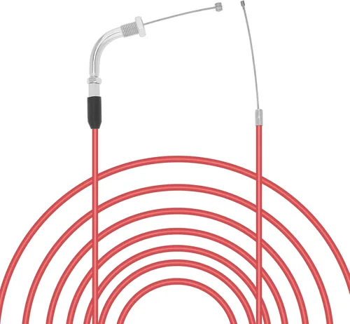 Windance 190 cm 74.8" Cable de Acelerador de Rendimiento Alto para Motocicleta, Cable de Acelerador Ajustable de Carburador de Deslizamiento Plano
