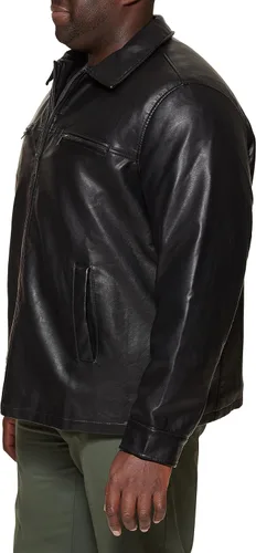 Miniatura 5 de Dockers Chaqueta de cuero sintético James Big & Tall para hombre