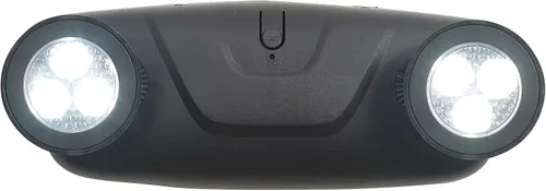 Miniatura 2 de TANLUX Luces de emergencia LED con batería de respaldo, luces de emergencia comerciales ajustables de dos cabezales, certificación UL, CA 120/277V