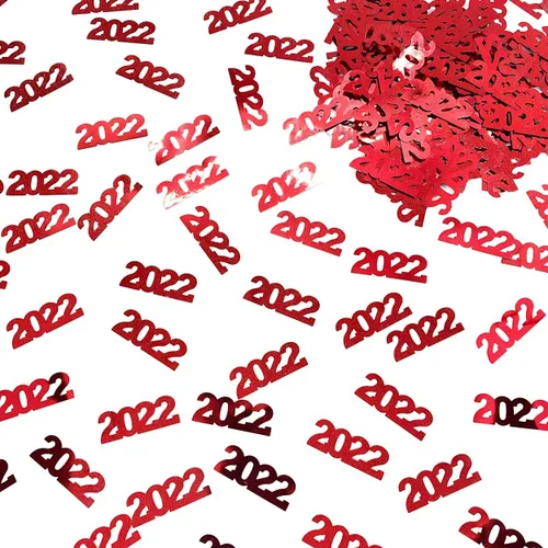 Miniatura 19 de Confeti Año 2022 Negro - Paquete al por menor #7220 QS0