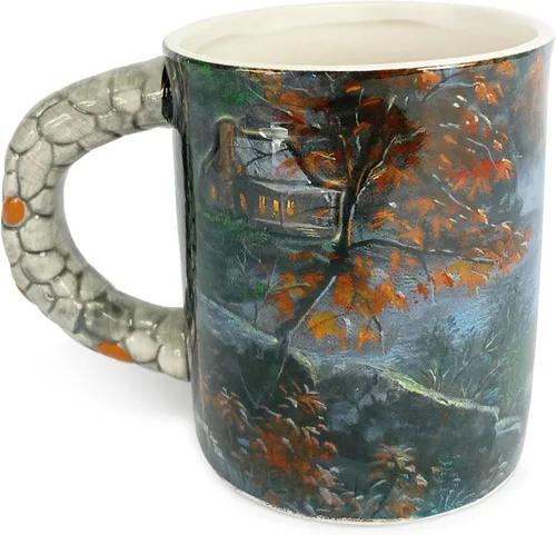 Miniatura 2 de Rivers Edge Products Black Bears - Taza de café de cerámica 3D con asa, 15 onzas, tazas de espresso y tazas de café de cerámica, perfecta para café