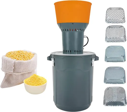 Molinillo eléctrico de maíz de 25L/50L, molinillo de maíz eléctrico, molino de grano de 1000 W, molino de harina, molinillo eléctrico de granja para