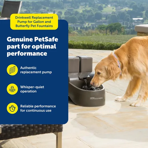 Miniatura 2 de PetSafe Bomba de repuesto Drinkwell, reemplazo confiable del fabricante original del equipo, accesorio de bomba Drinkwell, incluye adaptador
