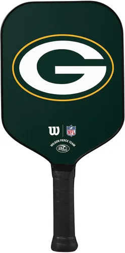 Miniatura 17 de Wilson NFL Collection - Palas de pickleball Fierce Team, tamaño de agarre 2-4 1/4 pulgadas