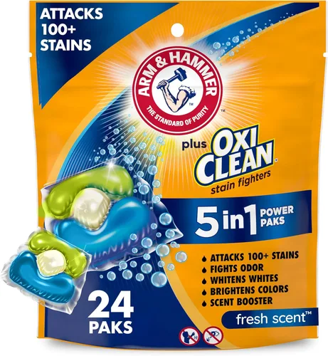 Miniatura 17 de Arm & Hammer Paquetes de potencia 5-EN-1 con aroma fresco sensible, 42
