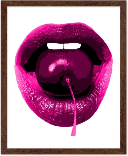 Miniatura 16 de Poster Master Impresión de labios dorados, póster de mordida de labio, arte moderno y minimalista, regalo bohemio para hombres y mujeres, diseño