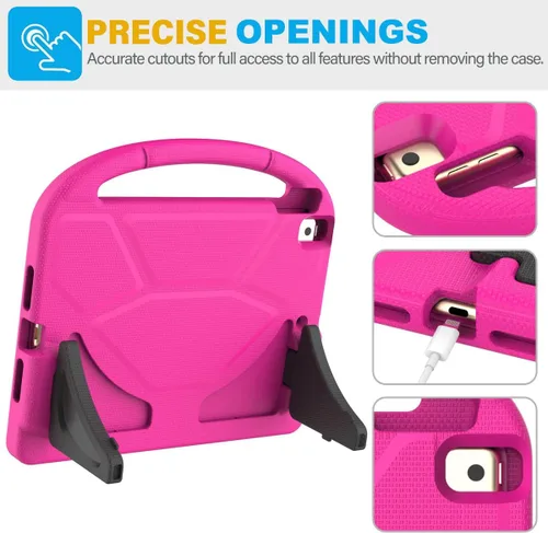 Miniatura 7 de SUPLIK Funda para niños para iPad de 9ª/8ª/7ª generación - 10.2 pulgadas 2021/2020/2019 Funda con protector de pantalla integrado, asa resistente a