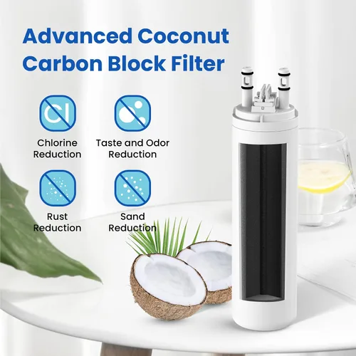 Miniatura 5 de WF3CB Filtro de agua de repuesto, HP006 compatible con Frigidaire WF3CB, Pure Source 3, WF425, 706465, 242069601, 242086201, 242017800, altura de 9