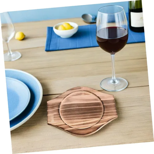 Miniatura 5 de Dolsot - Cuenco de piedra coreana con base de madera, 2 piezas, cuenco de bibimbap coreano, tapete de madera, olla para olla caliente