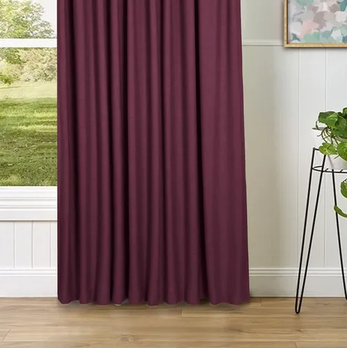 Miniatura 7 de Frelement Cortinas opacas de lino, cortinas con aislamiento térmico para dormitorio, sala de estar, cortinas plisadas para barra transversal