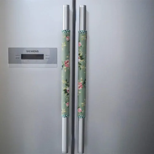 Miniatura 2 de 2 fundas protectoras para manijas de puerta de refrigerador, guantes eléctricos de cocina, guantes para nevera, microondas, lavavajillas, protector