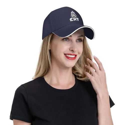 Miniatura 8 de Ronaldo #7 - Gorra de béisbol con impresión 3D Snapback Casquette Dad Hat regalo para hombres y mujeres
