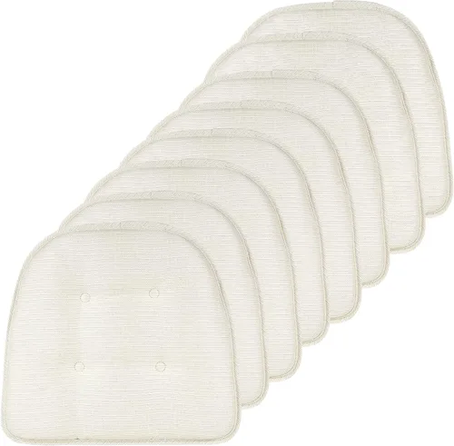 Miniatura 116 de Cojines antideslizantes para silla, ensamblados en Estados Unidos, almohadillas de asiento antideslizantes en forma de U para comedor, cocina