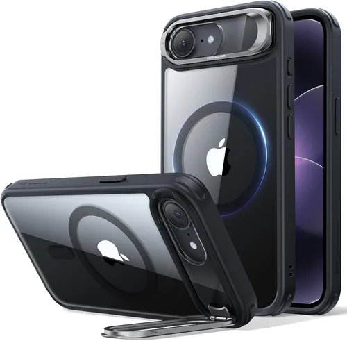 Miniatura 54 de ESR Funda para iPhone 14 Pro Max, Compatible con MagSafe, Funda Transparente para Teléfono con Soporte Stash Integrado para iPhone 14 Pro Max
