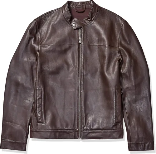 Miniatura 4 de Cole Haan Chaqueta de cuero para hombre