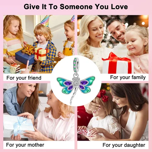 Miniatura 257 de Dije de girasol con diseño de estrella y luna y elefante para pulsera, collar de plata de ley 925, dijes de corazón de amor para mujer, regalo