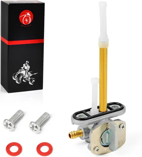 Válvula de combustible Petcock para YAMAHA Badger Grizzly Raptor 80 Raptor 50 Champ 100 YFM 80 50 100 1985-2008 55X-24500-02-00
