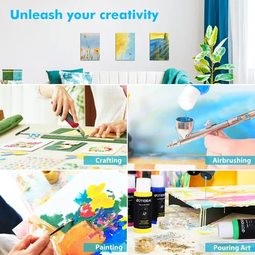Miniatura 5 de GOTIDEAL Lienzos a granel para pintura, 5 x 7 pulgadas, paquete económico de 40 unidades, tableros de lienzo blanco imprimado con gesso – 100%