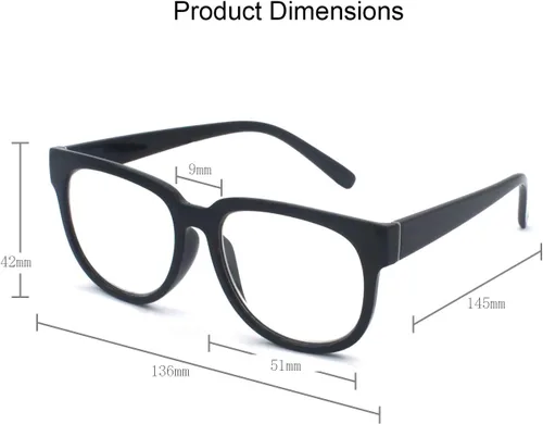 Miniatura 3 de Paquete de 3 lentes de lectura para mujer con marco de plástico elegante
