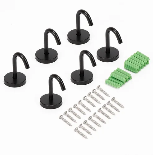 Miniatura 8 de NearMoon Ganchos para Abrigos, Ganchos de Montaje en Pared para Colgar Sombrero, Bolso, Bata, Perchas de Toalla de Acero Inoxidable 304 Resistente