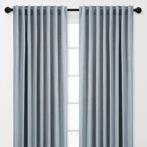 Miniatura 16 de Chanasya - Paneles de cortina con textura en relieve para sala de estar, dormitorio, ventana, patio, oficina, sala de estar. Cortinas para oscurecer