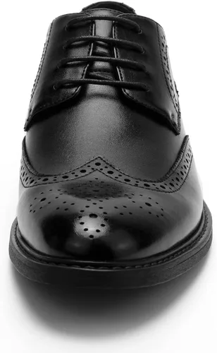 Miniatura 4 de Temeshu Zapatos de vestir para hombre, zapatos Oxford casuales, zapatos formales de negocios